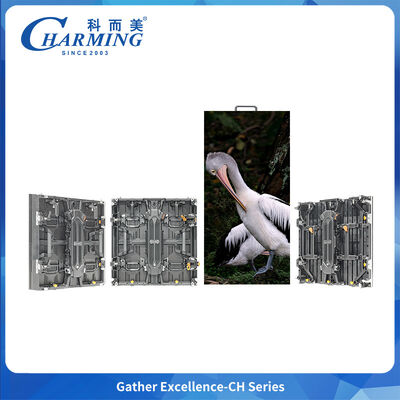 P3.91 Led Die-Cast Aluminum Alloy Cabinet Commercial Display Waterproof Special Handle Front & Rear Maintenance CH