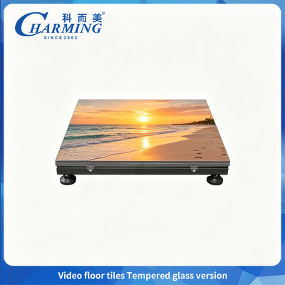SMD1415 Tanzflächen-LED-Display P2.6 mit Gehärtetem Glas 360° Schutz
