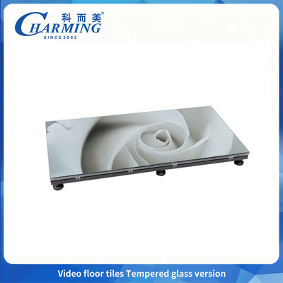 1500CD/m² Helligkeit Tanzboden LED-Display P3.91 mit gehärtetem Glas, nachwartungsfreundlich