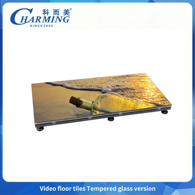 65536-Punkt/33a1 Tanzboden LED-Display P3.91 mit gehärtetem Glas, Version 14-16 Bit Graustufen