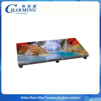 1500CD/m² Helligkeit Tanzboden LED-Display P3.91 mit gehärtetem Glas, nachwartungsfreundlich