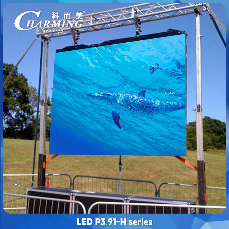 8K Vermietung P3.91 IP65 Front Service LED Video Wandbildschirm mit 4500CD/M2 Helligkeit