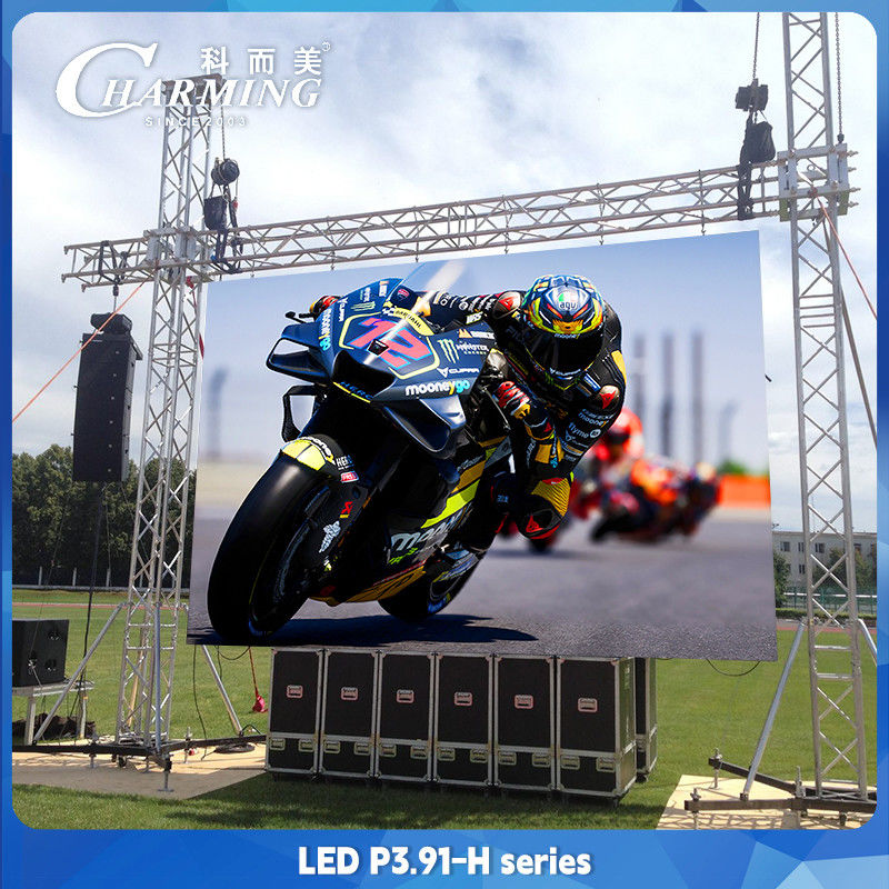 Große Vermietung LED-Video-Bildschirm Wasserdicht IP65 kommerzielle P3.91 LED-Bildschirm