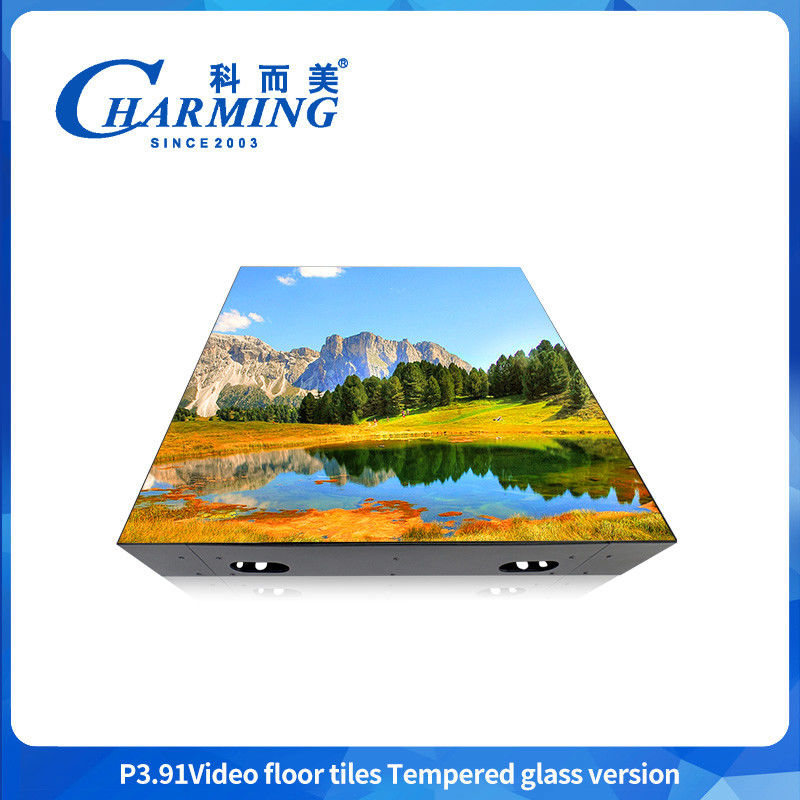 500X500MM P3.91 China Led Display Led Panel für Werbung GOB Magnetische Led Tanzfläche für Party And Bar