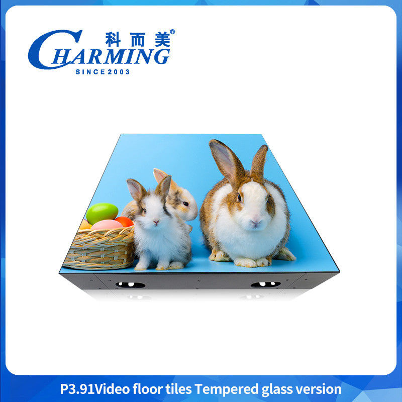 2025 Großhandel P3.91 Led 3D Tanzboden Transparentes Glasboden Tanz Led Display