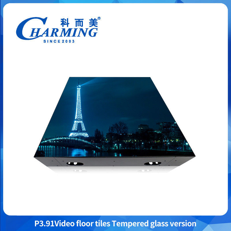 P3.91 Gehärtetes Glasmodell Ultra-Clear Display Video Tanzböden für Innen- und Außenvermietung
