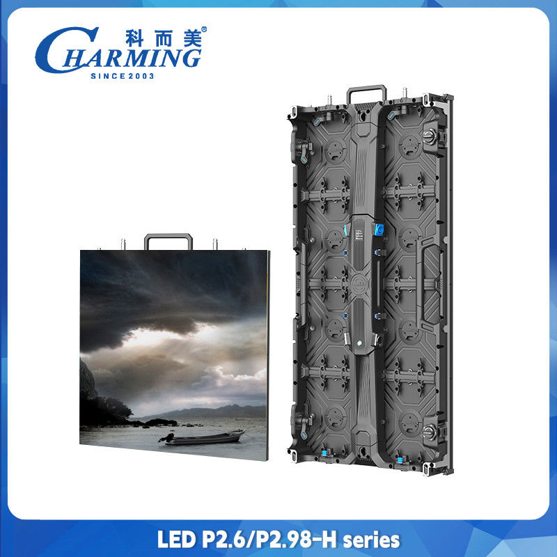 Vollfarbige LED-Anzeige P2.6 Front-Wartung LED Werbebildschirm Außen LED-Video-Display