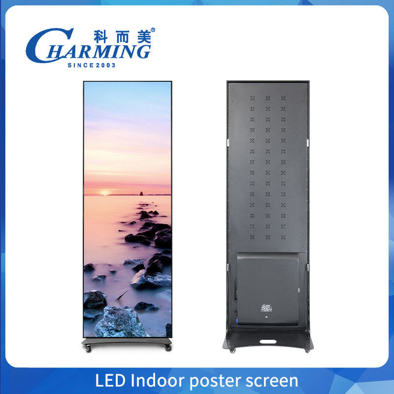 Neues Design P1.8 P2 P2.5 LED-Video-Poster Innen-Ausstellung LED-Spiegelplakat Werbebildschirm