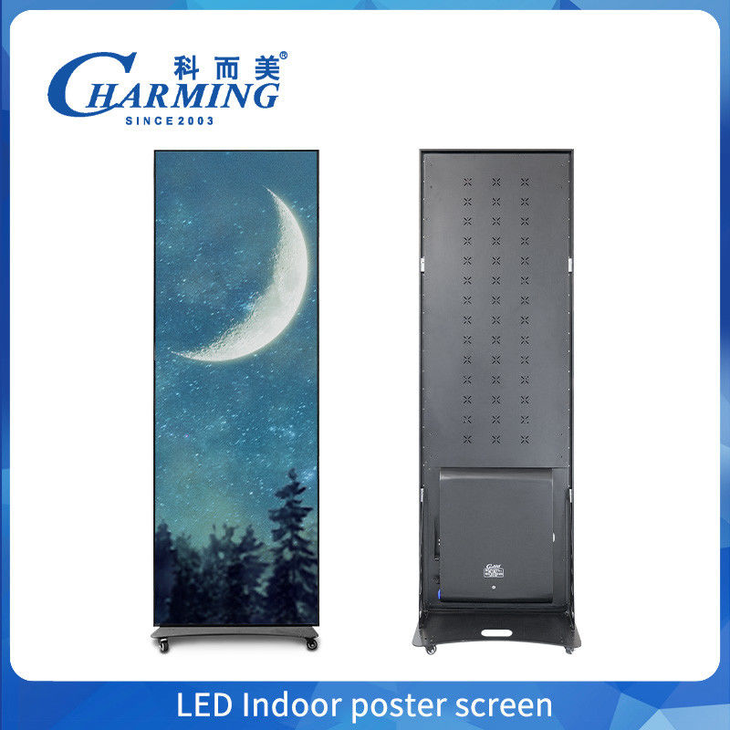 Innenräumliches LED-Willkommenslicht Menübrett 640mm*1920mm Rechteck-Beleuchtungskiste mit Aluminiumrahmen Acryl und Glasmaterialien
