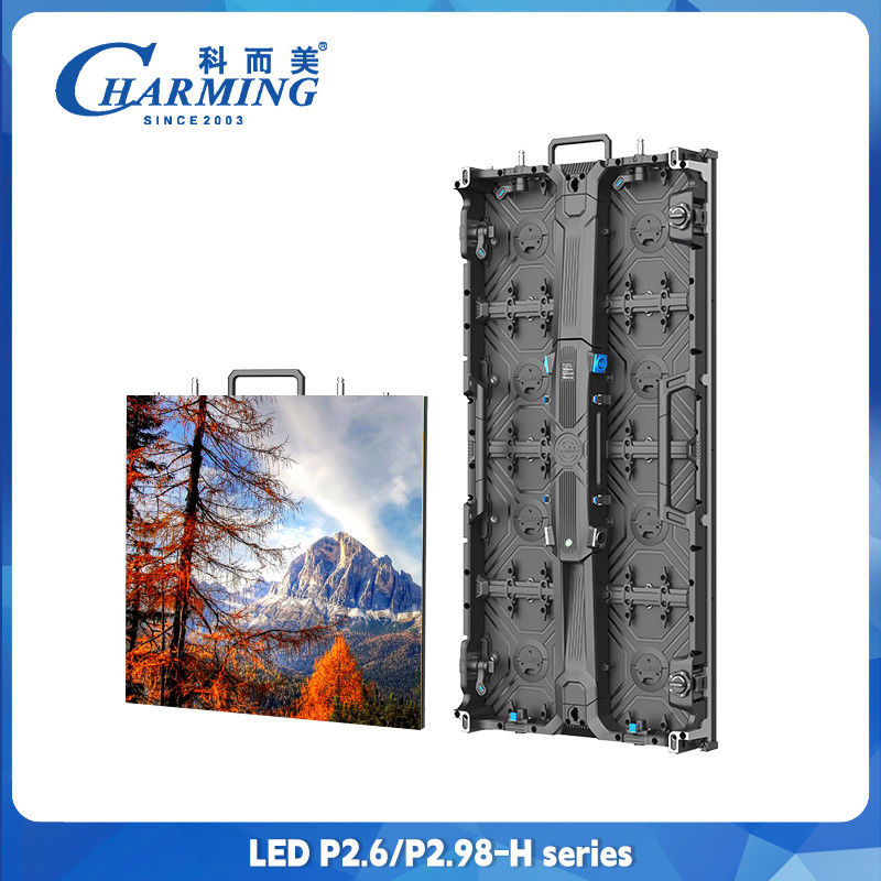 Außene Led-Bildschirmwand P2.6 P3.91 P4.81 Vollfarbige Miet-Led-Anzeige 500x500mm 500x1000mm