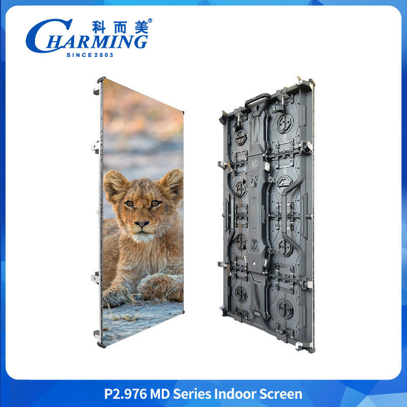 Vermietung von LED-Wandwerbung in Innenräumen LED-Display P3.91 P2.98 flexibler LED-Bildschirm für Innenräume