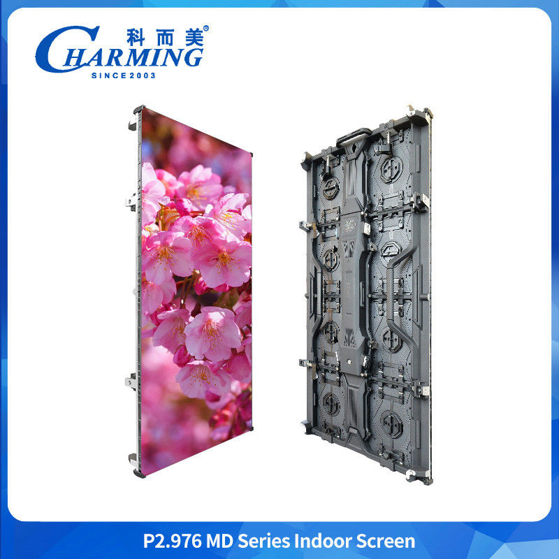 Charmingngled Front Service P2.98 Indoor Led Wandbildschirm Flexibler Bildschirm für Werbung Vermietung