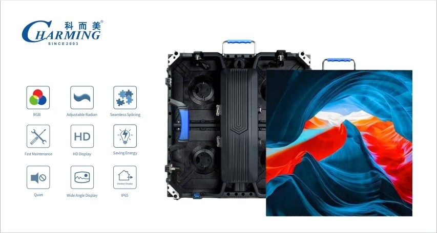 Hochwertige RGB-Farbe 400 W P2.6 Kaito-K-Serie Innenbildschirm 140 ° Supergroßer Blickwinkel