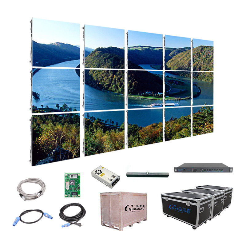 Vollfarbiges Outdoor-Display der K-Serie P2.98 Gewicht 8/14,8 kg mit ergonomischem Strukturdesign