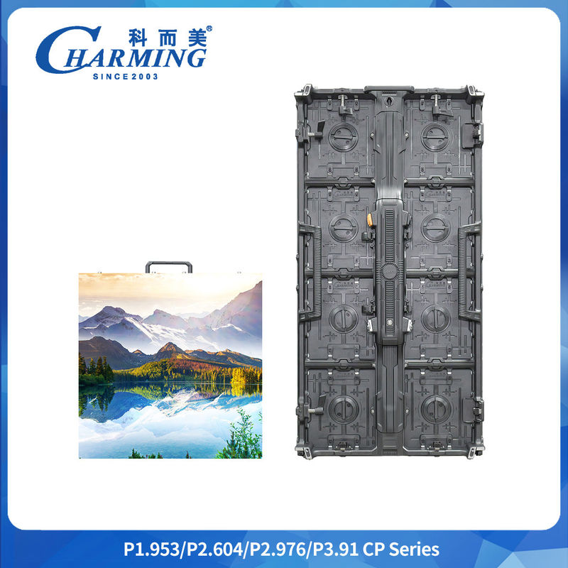Glattere Spleißung P2.6/2.98/3.91 Regelmäßige geschwungene flexible IP42 CP-Serie LED-Videowand schnelle Festverbindung Bildschirm