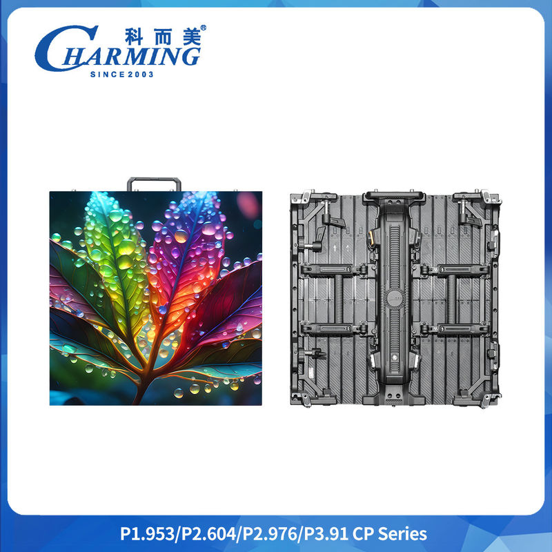 500*500/1000*84MM Flexibler geschwungener Aluminiumlegierungskarton SMD1921 140° Großer Blickwinkel Video-Bildschirm für Innen- und Außenvermietung