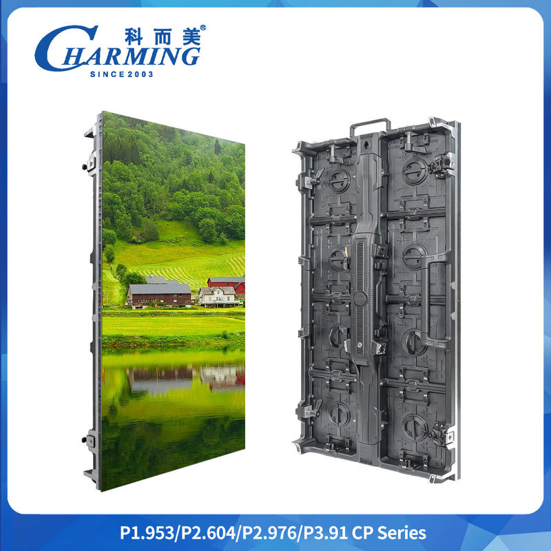 Weihnachtsrabatte P2.6 Aluminium-Schrank P2.98 Innenbereich LED-Display 8K Ultra-klar P3.91 Breitblick Kirche Gebet Miete Digitale Beschilderung Und Videowand
