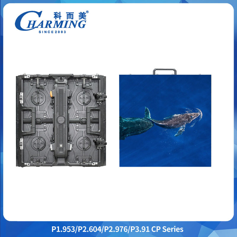 120° Blickwinkel Gekrümmtes Led Aluminiumprofil P3.91 Indoor Hd Led Rental Led Display P2.98 Indoor Outdoor Bühnenbildschirm mit 7680 Hz