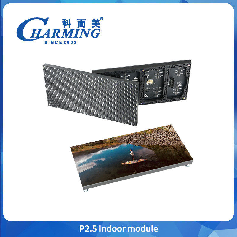 800 CD/m2 Charmante HD P2.5 Indoor Led Module Große Vollfarbe 16bit P2 P3 P4 P5 Indoor Video Werbetafel