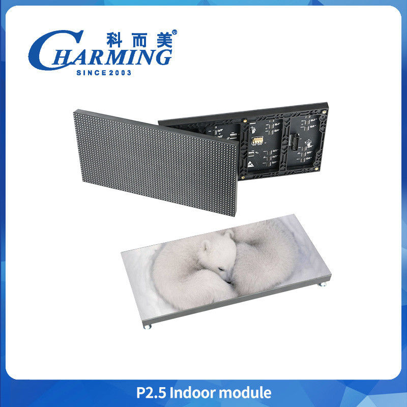 Brandneue P2.5 4k 320x160mm Bühnenlicht Hintergrundplatten Digitales Indoor Led Modul Bildschirm