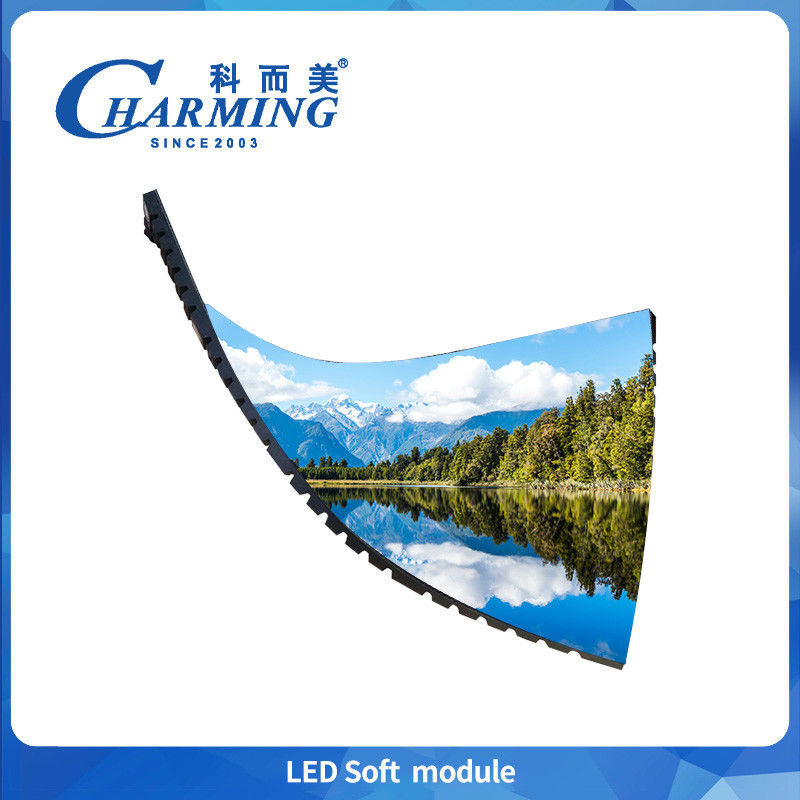 3840-7680Hz Hochrefresh Rate Starke magnetische Adsorptionsinstallation P2 P2.5 P3 P4 Flexibles Soft Led Modul Pantalla Led für Veranstaltungen