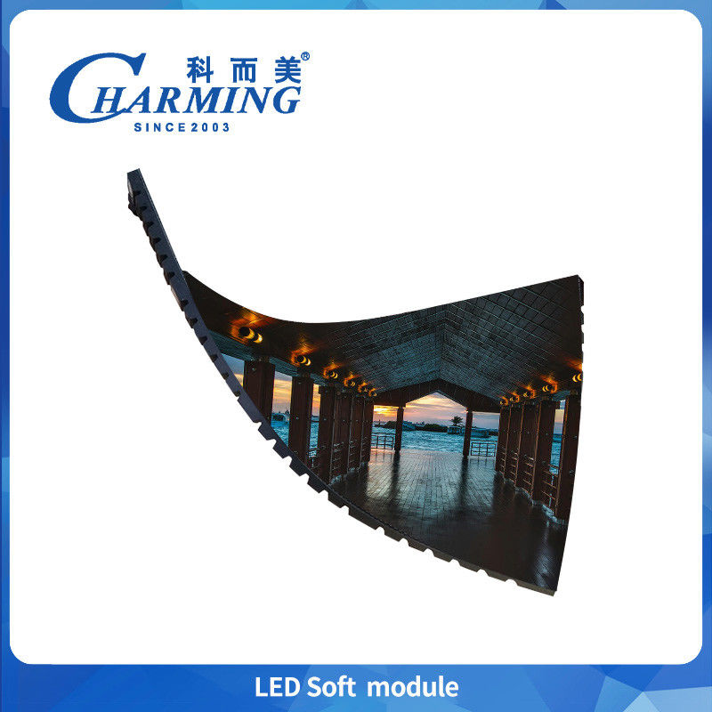 Indoor-LED-Soft-Module-Video-Wandbildschirm mit hoher Auffrischungsrate für Lichtwerbung und Veranstaltungsplanung