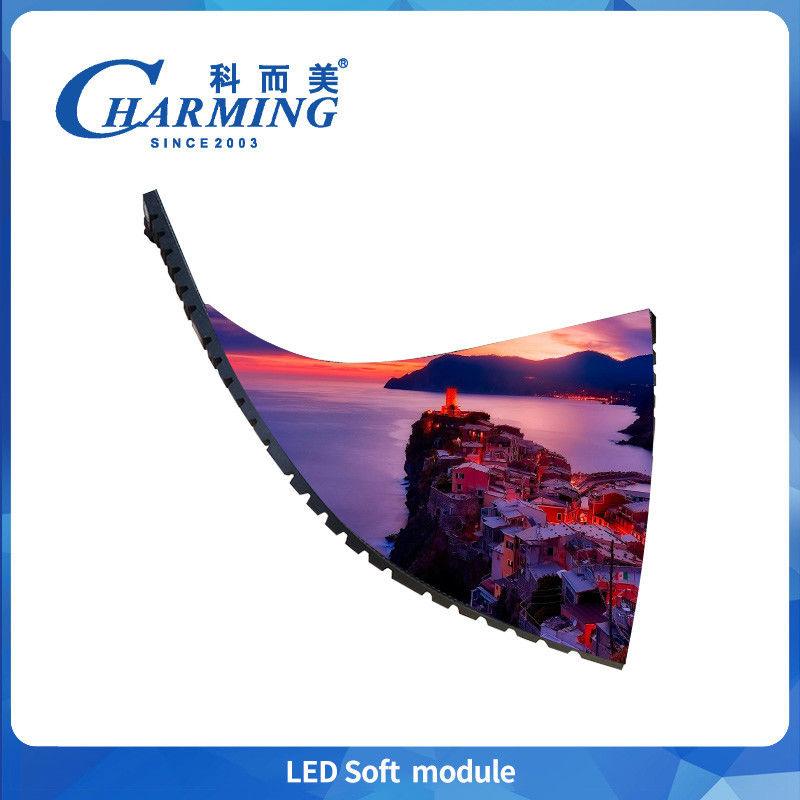4k P2 P2.5 P3.076 Indoor Led Soft Module 400-800 Hohe Helligkeit Rgb Led Flexibilität Display