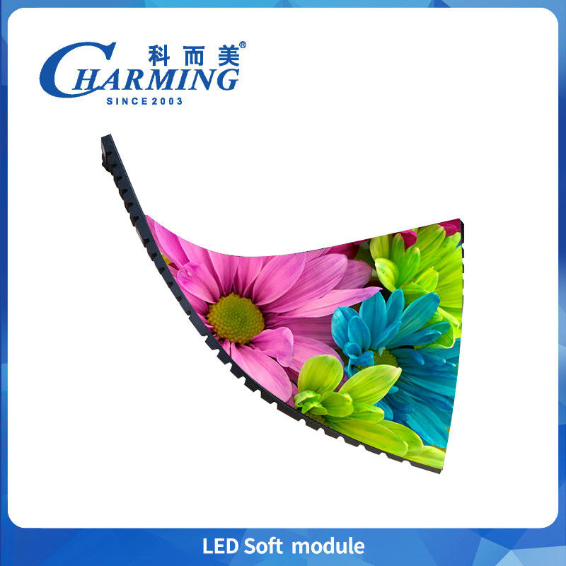Helle und farbenfrohe Innenraum 2,5 mm Led Soft Module P2,5 Flexible Led Digital Screen für Nachtclub Design