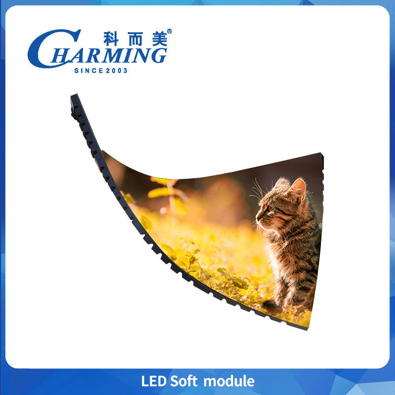 Led-Soft-Modul-Led-Bildschirm mit hoher Auffrischungsrate Anti-Umgebungslicht Anzeige anpassbar Flexibel