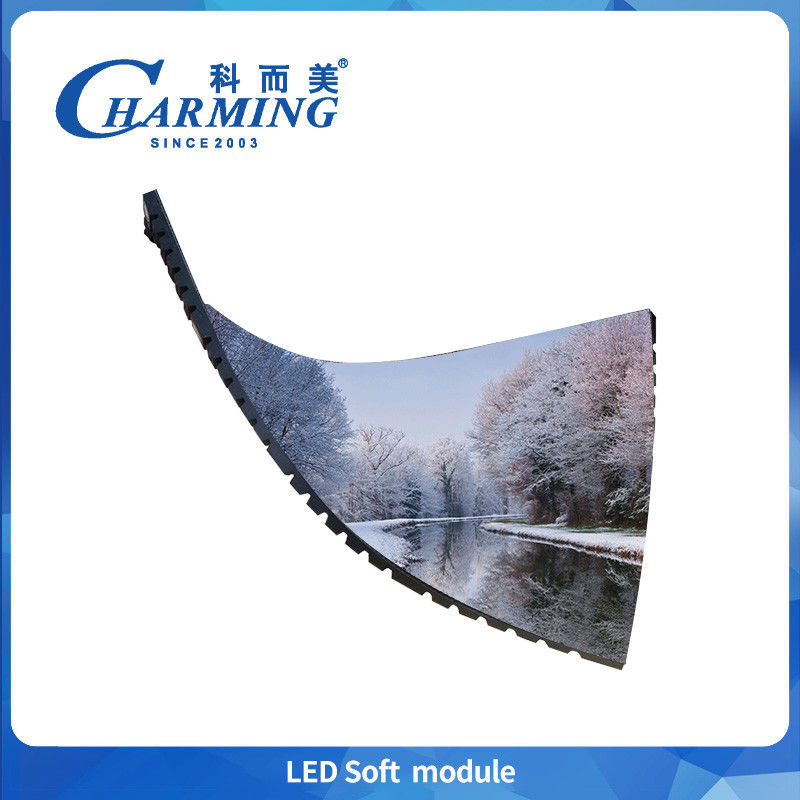 P2.5 320x160 Weichmodul Flexibles LED-Board Weiches LED Bewegtes Nachrichtenbildschirm Schildbrett Panel Led