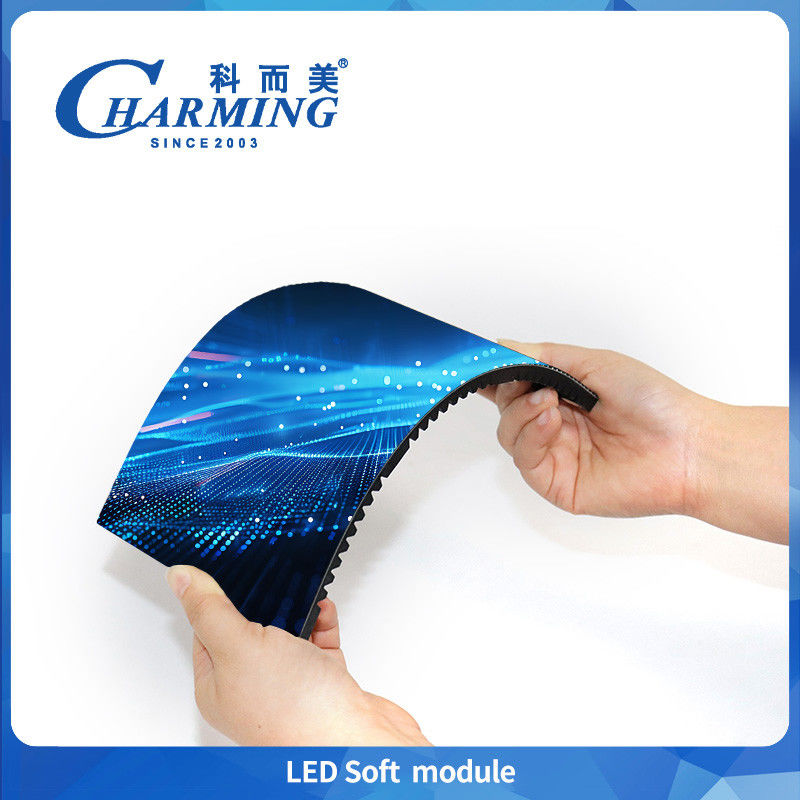 Indoor Led Soft Module RGB P3 P3.076 P4 Hochkontrast nahtlose Spaltung für Spiralbildschirm