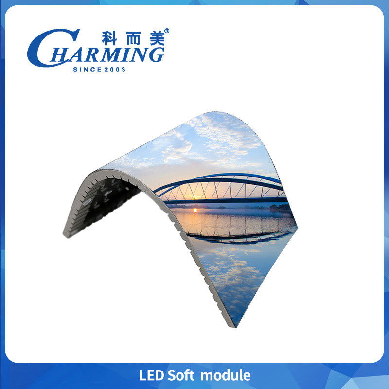 Indoor P3 Soft Module Video Flexible Module Vollfarbe kundenspezifische geschwungene programmierbare flexible Led-Display