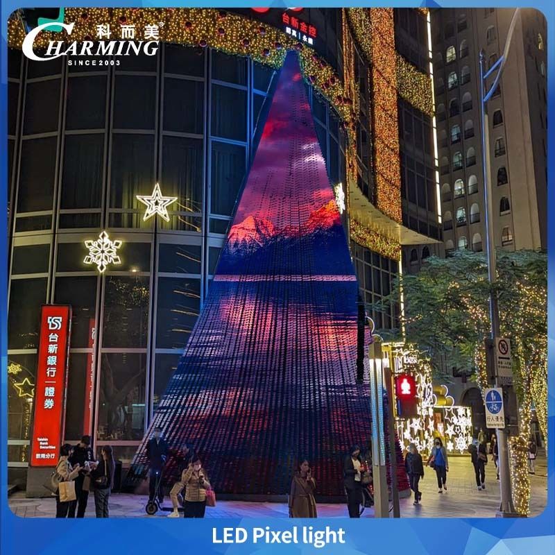 Heißer Verkauf RGBW LED Pixel Punktlichter 30MM IP66 DC 24V Outdoor Weihnachten Urlaub LED