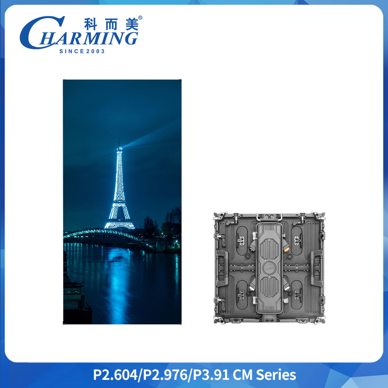 CM-Serie 7680Hz Aluminiumlegierung LED-Bildschirm P2.6 P2.98 P3.91