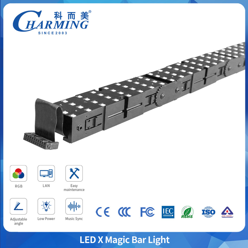 140° Betrachtungswinkel PC-Schalenmaterial RGB Lange Lebensdauer Bunte, atemberaubende LED Magic Bar Light