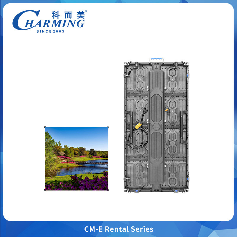 Charmant Indoor CM-EE P2.976 Serie Wasserdicht Vollfarb-LED-Display-Bildschirm zum Vermieten für Veranstaltungen Aluminiumlegierung Schrank 500x500mm