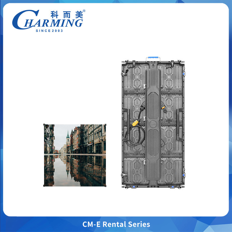 Ultra HD P3.91 Video Outdoor Fullcolor Stage Background LED Mietbildschirm