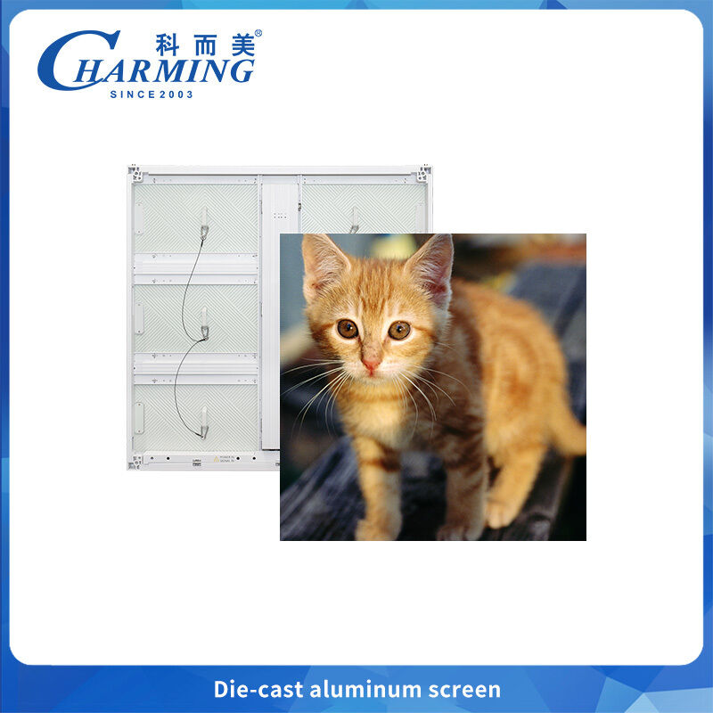 Verborgene Verkabelung Outdoor LED-Anzeige P6 Festinstallation für Werbung mit hoher Helligkeit vom China-Werk