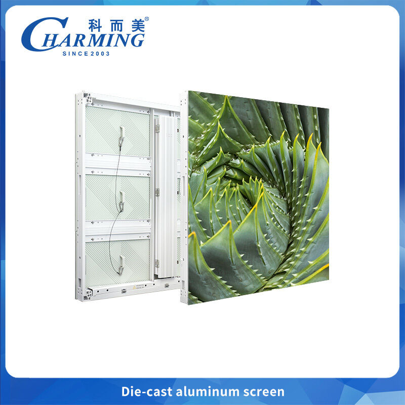 Energiesparende Miet-LED-Leinwand P4-P8 – Leichtgewicht, korrosionsbeständig, Bogenspleißung für kreative Setups