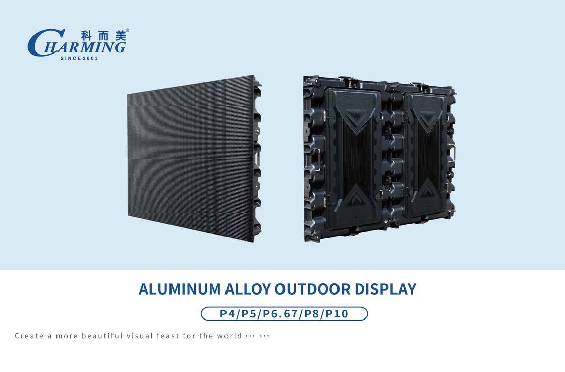 Ip65 Aluminiumlegierung Wasserdichte Outdoor-LED-Videodisplay-Bildschirm P4 Hoher Graustufen 7680hz