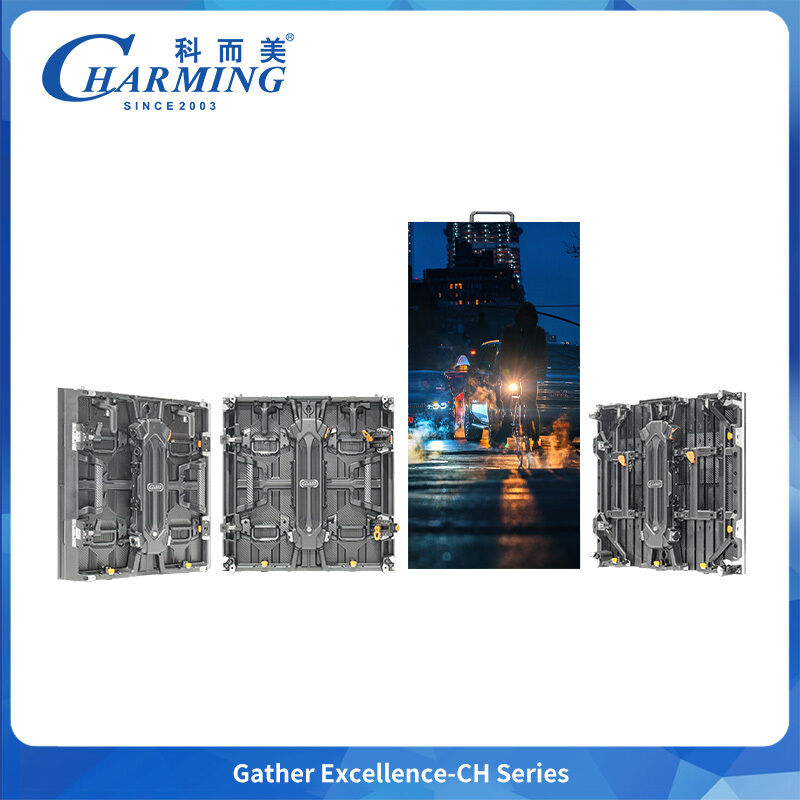 Leih-LED-Display mit schlanker Dicke von 84 mm und einem Mindestgewicht von 6,6 kg für Transport und schnelle Installation