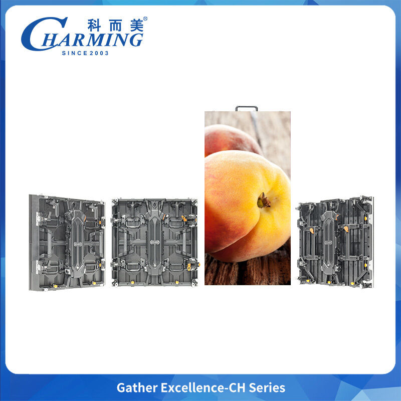 P3.91 Led Die-Cast Aluminum Alloy Cabinet Commercial Display Waterproof Special Handle Front & Rear Maintenance CH
