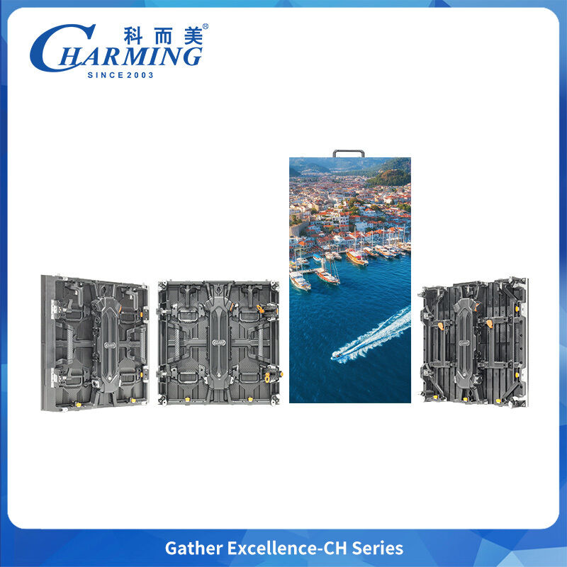 Ultra Bright 4500nits Outdoor Flexible LED Cabinet Rear Maintenance for Irregular Wave Facade