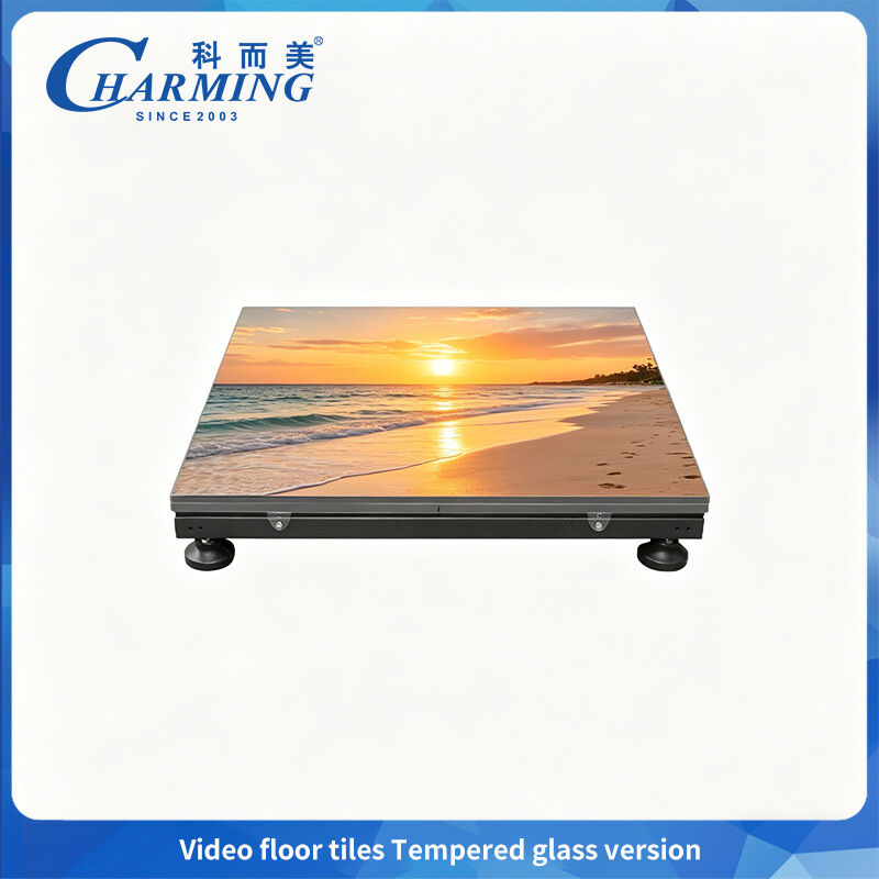 SMD1415 Tanzflächen-LED-Display P2.6 mit Gehärtetem Glas 360° Schutz