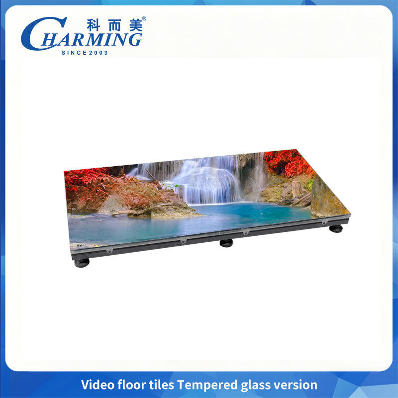 1500CD/m² Helligkeit Tanzboden LED-Display P3.91 mit gehärtetem Glas, nachwartungsfreundlich
