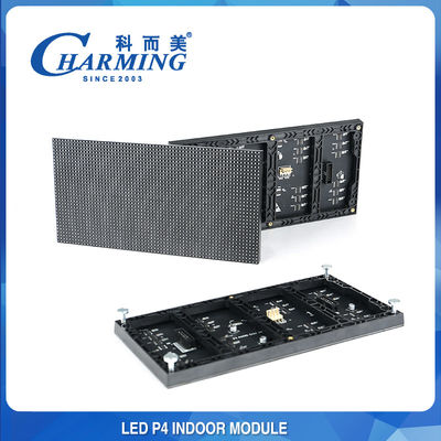 Neues Design P4 Rgb Led Panel 256x128mm Indoor Hintergrund Led Modul 3840Hz Verlustfreie Bildqualität Digital Display Bildschirm Für Einzelhandel Bühne Kirche Videowand