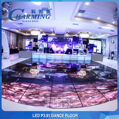 Wasserdichte IP65 LED-Bodentafel Bildschirm Panel RGB Vollfarbe 3840Hz für Hochzeits- und Tanzshows