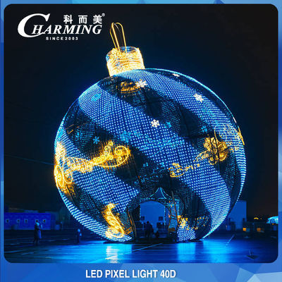 Pixel der Gebäude-IP67-Fassaden-LED beleuchtet DMX-Steuerung SMD3535 Langlebig