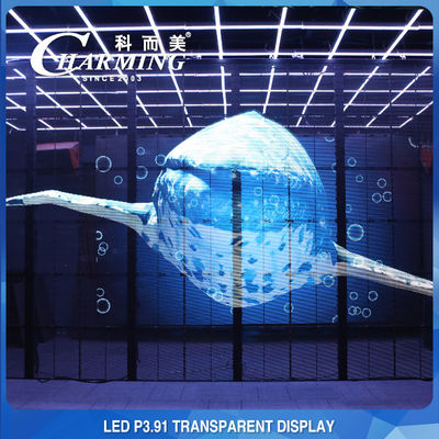 230W transparenter LED-Videowand-Bildschirm im Freien IP65 wasserdicht