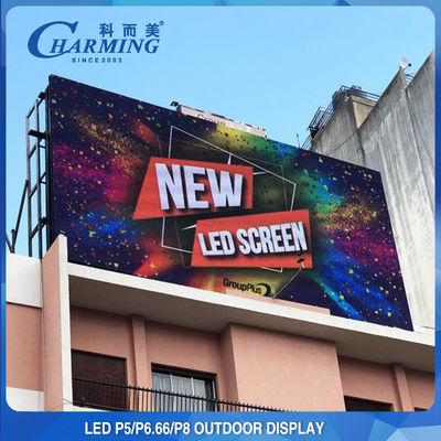 1200W P5 P8 LED-Videowand im Freien wasserdicht für die Werbung